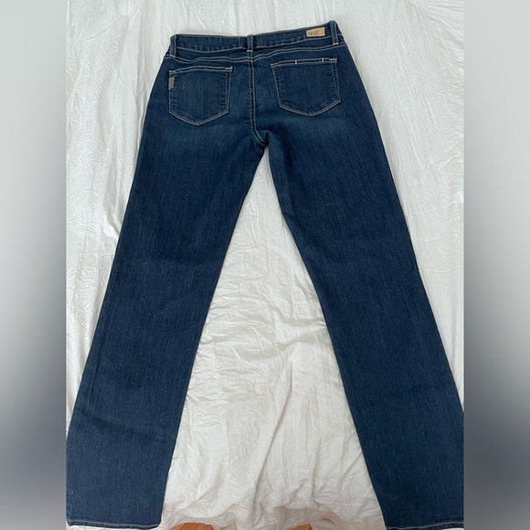 Paige Skyline size 29 ankle peg jeans.
Deep Indigo wash. - Picture 6 of 10